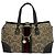 Gucci Sherry Line Handtasche mit Horsebit-Muster Braun Rot