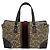 Gucci Sherry Line Handtasche mit Horsebit-Muster Braun Rot - Ansicht 3