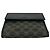Céline Celine Vintage Macadam Triomphe Logo Leather Wallet Brown Black - view 6