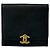 Chanel Vintage Coco Mark Leather Coin Purse