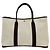 Hermès Borsa Tote Hermes Garden Party GM Toile H Buffalo Marrone Crudo