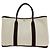 Hermès Borsa Tote Hermes Garden Party GM Toile H Buffalo Marrone Crudo - vista 3