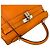 Hermès Borsa Hermes Kelly 35 in pelle Chevre Arancione - vista 4