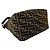 Borsa semi-one shoulder Fendi Zucca FF in canvas e pelle Marrone - vista 7