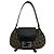 Bolso Semi-One Shoulder Fendi Zucchino FF Pattern Castaño Beige