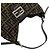 Borsa Fendi Zucca in tela e pelle marrone Nero - vista 4
