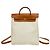 Hermès HERMES Herbag Ad PM Toile H Leder Rucksack Braun Roh