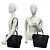 Louis Vuitton Freedom Leder 2-Way Schultertasche Schwarz - Ansicht 2