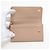 Portamonete Prada in pelle Saffiano Beige - vista 3