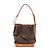 Bolso Louis Vuitton Monogram Noe M42224 Castaño - vista 2