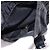 Borsa a tracolla Prada in nylon Tessuto con logo triangolare in pelle Nero - vista 9
