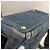 Tote Bolsa de Ombro 2-Way Prada Canapa Triangle Logo em denim Azul - vista 22
