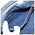 Tote Bolsa de Ombro 2-Way Prada Canapa Triangle Logo em denim Azul - vista 9