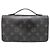 Borsa a mano Louis Vuitton Zippy XL da uomo Nero