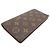 Louis Vuitton Portefeuille Brazza Portafoglio Lungo da Uomo Marrone - vista 4