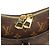 Borsa a tracolla Louis Vuitton Monogram Noir Odeon NM PM Marrone - vista 9