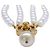 Collier Chanel 96A Coco Mark Turnlock à double rang de perles baroques Doré - vue 4