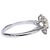 Autre Marque Tiffany & Co. Ehering aus Platin und Diamanten - Ansicht 4