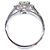 Autre Marque Tiffany & Co. Ehering aus Platin und Diamanten - Ansicht 6