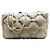 Bolsa de ombro Chanel A93602 em couro de bezerro acolchoado bubble cáqui Caqui - vista 3