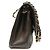 Borsa a tracolla Chanel Double Flap in pelle caviar nera Nero - vista 4