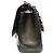Borsa a tracolla Chanel Double Flap in pelle caviar nera Nero - vista 2