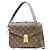 Louis Vuitton Monogram Pochette Metis MM Schultertasche Braun