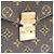 Louis Vuitton Monogram Pochette Metis MM Schultertasche Braun - Ansicht 11