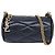 Autre Marque Borsa a tracolla Saint Laurent Sad Micro Tube in pelle di agnello nera con catena Nero