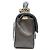 Borsa a tracolla Chanel in pelle d'agnello nera Nero - vista 4