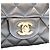 Borsa a tracolla Chanel in pelle d'agnello nera Nero - vista 6