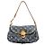 Louis Vuitton Monogram Denim Mini Pleaty Schultertasche