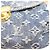 Borsa a spalla Mini Pleaty in denim Monogram Louis Vuitton - vista 10
