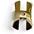 Hermès Hermes Eclipse Stud Earrings Golden Light blue - view 6