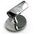 Alfred Dunhill Gemelli rotondi Dunhill JSB8201H Onyx Coin Nero Argento - vista 6