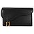 Tarjetero de piel negra Christian Dior Negro