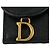 Tarjetero de piel negra Christian Dior Negro - vista 7