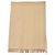 Hermès Hermes Kaschmir-Schal mit gesticktem Logo Beige