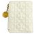 Cartera compacta bi-fold Lady Dahlia Christian Dior Crudo - vista 3