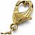 Chanel A21V Coco Mark Rhinestone Choker Necklace Golden - view 7