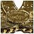 Pendientes de metal Chanel F24P Coco Mark Negro Dorado - vista 5