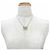 Collar Chanel B24K ABE650 Coco Mark con cinta y strass Dorado - vista 3