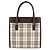 Bolsa de mão Burberry Nova Check Marrom Bege - vista 2