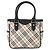 Bolso Burberry Nova Check Negro Beige