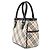 Bolso Burberry Nova Check Negro Beige - vista 4