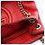 Borsa a tracolla Gucci Soho in pelle rossa Rosso - vista 8