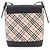Burberry Nova Check Schultertasche Schwarz Beige - Ansicht 3