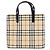 Borsa Burberry Nova Check Nero Beige