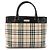 Bolso Burberry Nova Check Beige Marrón oscuro - vista 2