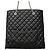 Chanel Matelassé Lammleder Tote Bag Schwarz - Ansicht 13